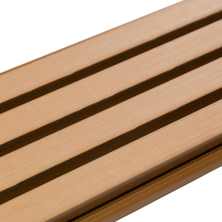Фасадная доска Экодекинг Техно реечная 200х26х3000 Бронза