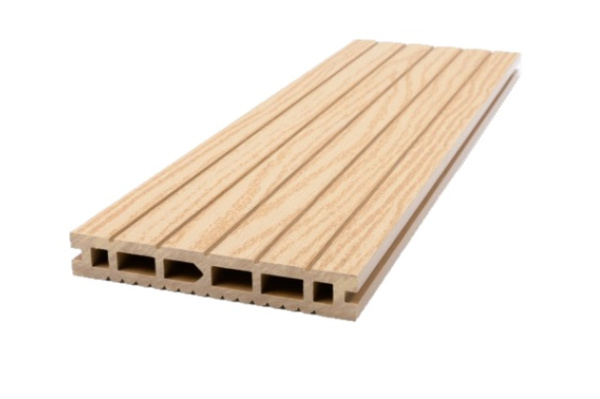 Террасная доска пластик Terrapol Классик 147х24x3000 Дуб Севилья