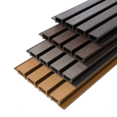 Фасадная доска Экодекинг Техно реечная 200х26х3000 Бронза