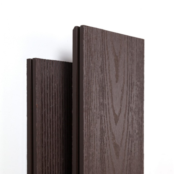 Террасная доска Ecodecking МПК Про 145х20х3000 Шоколад