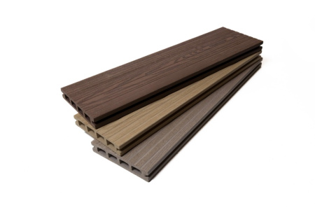 Террасная доска Ecodecking Практик 135х25x4000 Шоколад