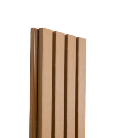 Фасадная доска Экодекинг Техно реечная 200х26х3000 Бронза