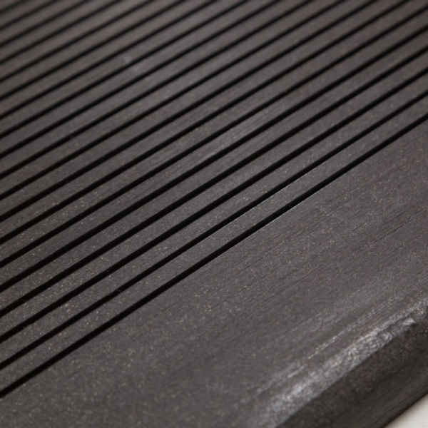 Ступень Ecodecking Техно полнотелая 345х22х3000 Венге