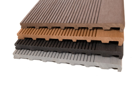 Ступень Ecodecking Техно полнотелая 345х22х4000